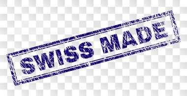 Dikdörtgen damga yapılan İsviçre çizik