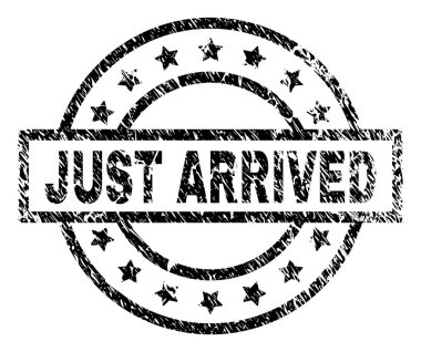 Dokulu sadece gelen damga mühür çizik