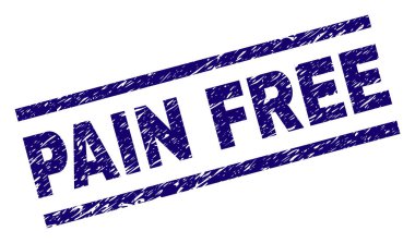 Dokulu ağrı ücretsiz damga mühür çizik