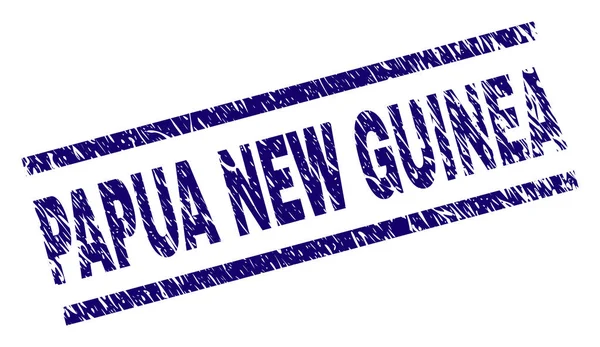 Papua Yeni Gine damga mühür grunge dokulu