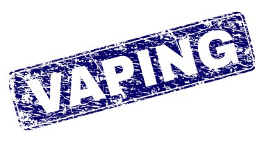 Yuvarlatılmış dikdörtgen damga grunge Vaping çerçeveli