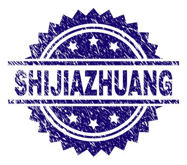 Dokulu Shijiazhuang damga mühür çizik