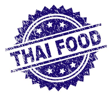 Tay gıda damga mühür grunge dokulu