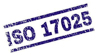 Grunge ISO 17025 damga mühür dokulu