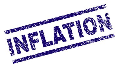 Dokulu enflasyon damga mühür çizik