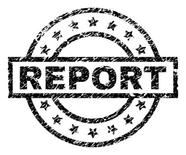 Dokulu rapor damga mühür çizik