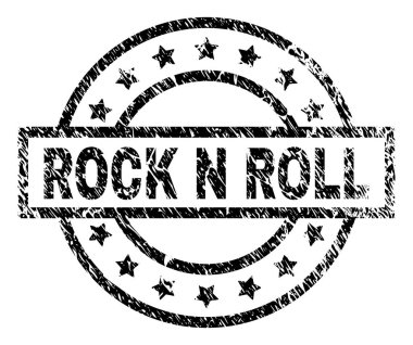 Grunge Rock N Roll damga mühür dokulu