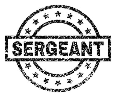 Grunge Çavuş damga mühür dokulu