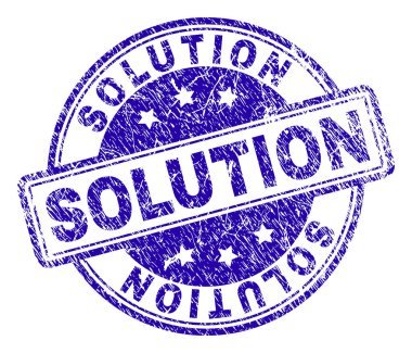 Dokulu çözüm damga mühür çizik