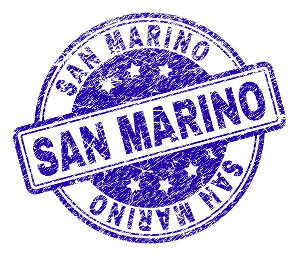 San Marino damga mühür grunge dokulu