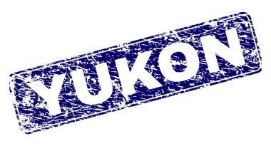 Yuvarlatılmış dikdörtgen damga çizilmiş Yukon çerçeveli