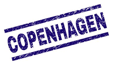 Dokulu Copenhagen damga mühür çizik