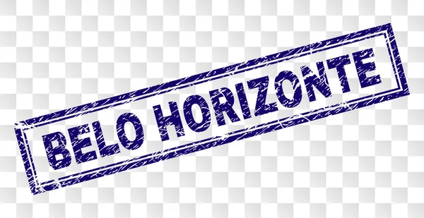 Çizik Belo Horizonte dikdörtgen damgası