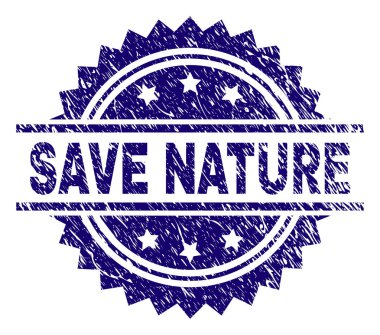 Doğa damga mühür dokulu çizik