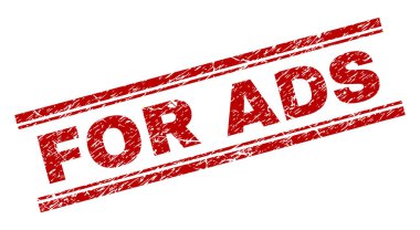 Grunge reklamlar için damga mühür dokulu.