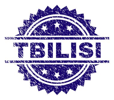 Grunge Tbilisi damga mühür dokulu