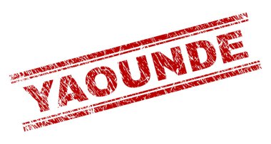 Grunge Yaounde damga mühür dokulu