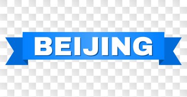 Mavi kurdele ile Beijing metin