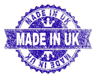 İngiltere'de damga mühür kurdele ile yapılan dokulu çizik