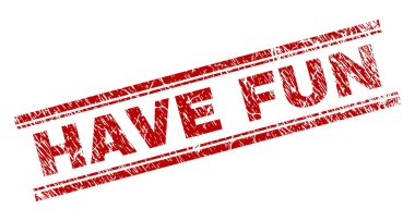 Dokulu çizilmiş eğlenceli damga mühür var