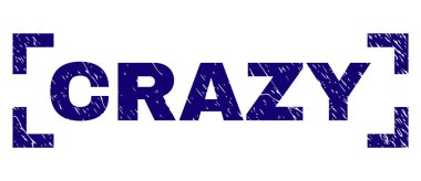 Grunge deli damga mühür köşeler arasında dokulu