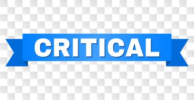 Kritik başlığı ile mavi bant