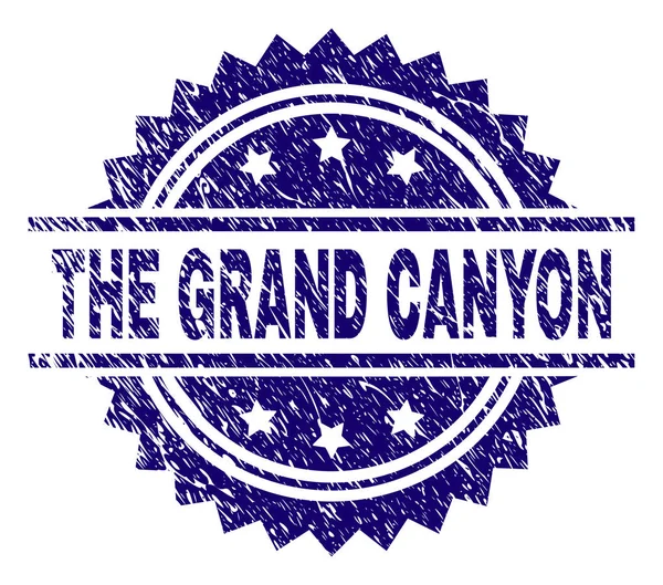 Grunge Texturizado EL Sello de sello GRAND CANYON — Vector de stock