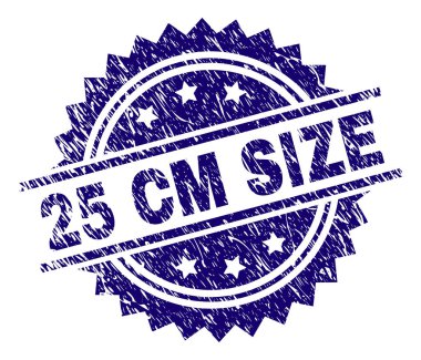 Grunge 25 Cm boyut damga mühür dokulu