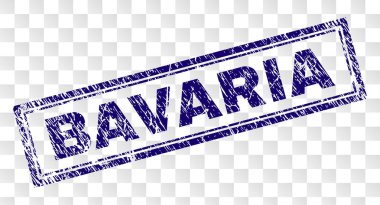 Çizik Bavyera dikdörtgen damgası