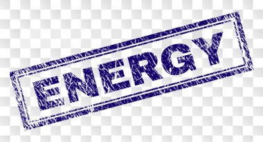 Çizik enerji dikdörtgen damgası