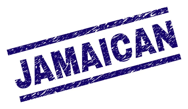 Grunge Jamaika damga mühür dokulu