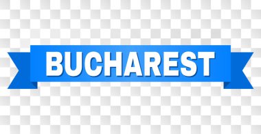 Bükreş metin ile mavi şerit