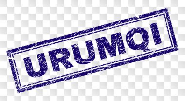 Çizik Urumçi dikdörtgen damgası