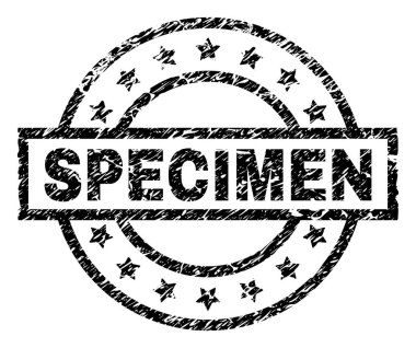 Dokulu numune damga mühür çizik