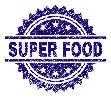Dokulu süper gıda damga mühür çizik