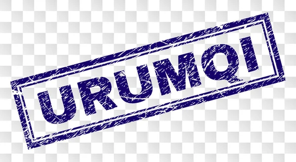 Çizik Urumçi dikdörtgen damgası