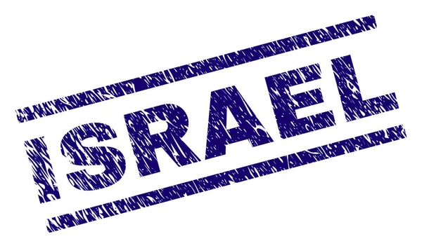Sello de sello ISRAEL texturizado Grunge — Archivo Imágenes Vectoriales