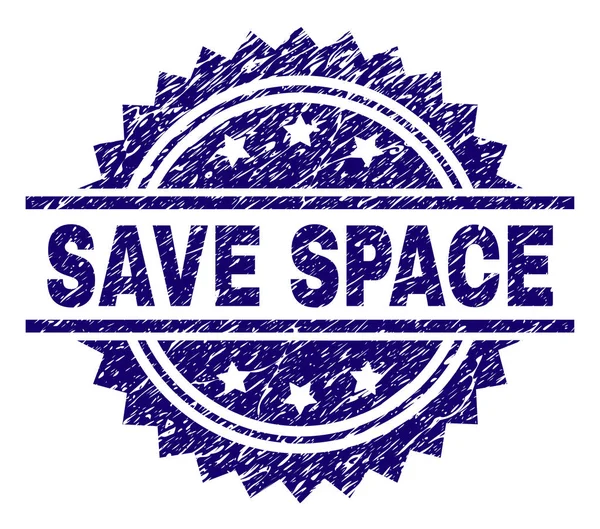 Uzay damga mühür dokulu çizik