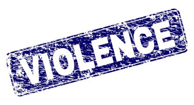 Yuvarlatılmış dikdörtgen damga çizilmiş şiddet çerçeveli