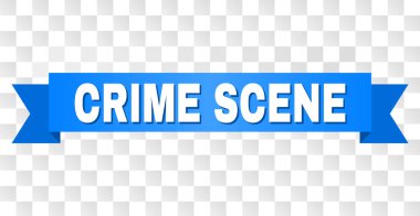 Suç mahalli başlık ile mavi şerit