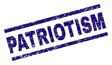 Grunge vatanseverlik damga mühür dokulu