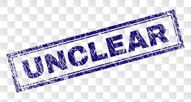 Grunge belirsiz dikdörtgen damgası