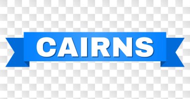 Mavi kurdele Cairns başlık ile