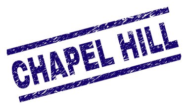 Dokulu Chapel Hill damga mühür çizik