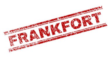Dokulu Frankfort damga mühür çizik