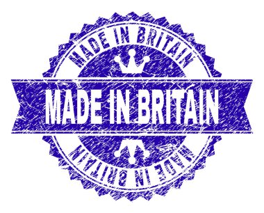 İngiltere damga mühür kurdele ile yapılan dokulu çizik