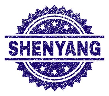 Dokulu Shenyang damga mühür çizik