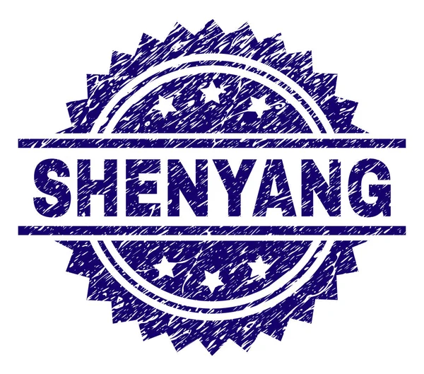 Dokulu Shenyang damga mühür çizik