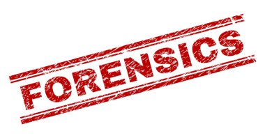 Grunge adli tıp damga mühür dokulu