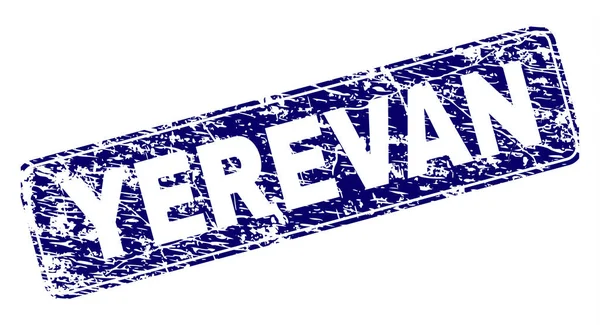 Yuvarlatılmış dikdörtgen damga çizilmiş Yerevan çerçeveli